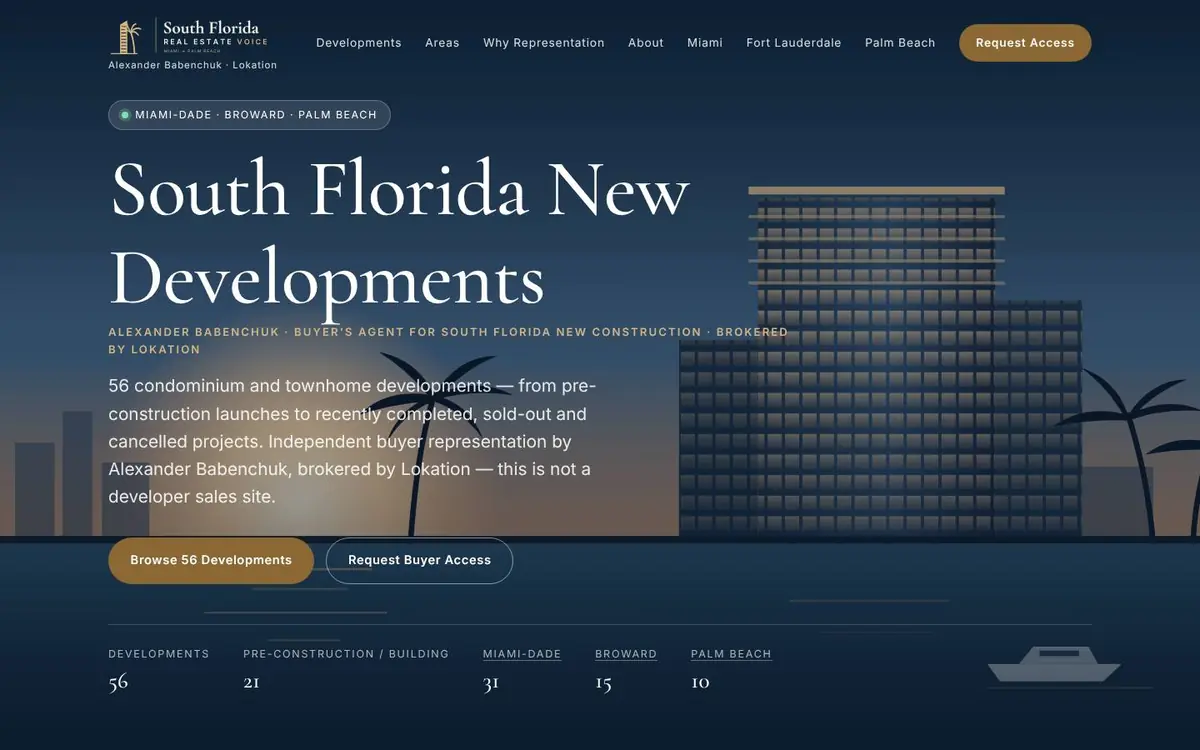 South Florida Real Estate Voice homepage