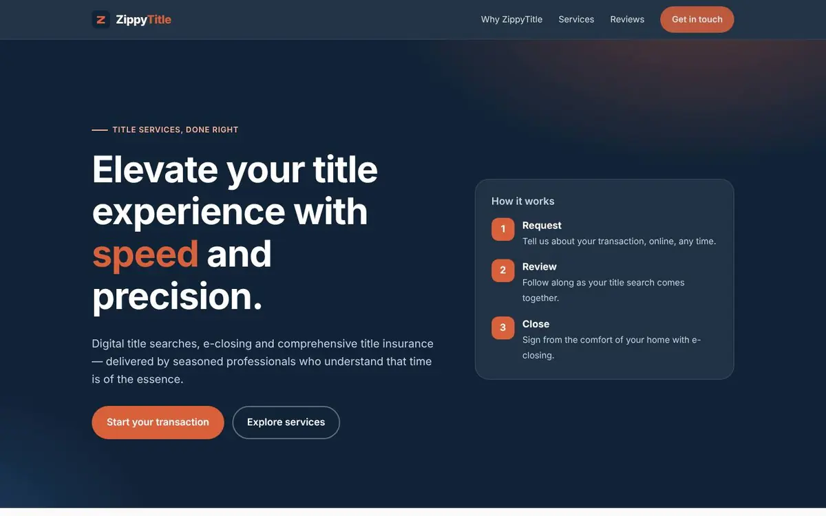 ZippyTitle homepage